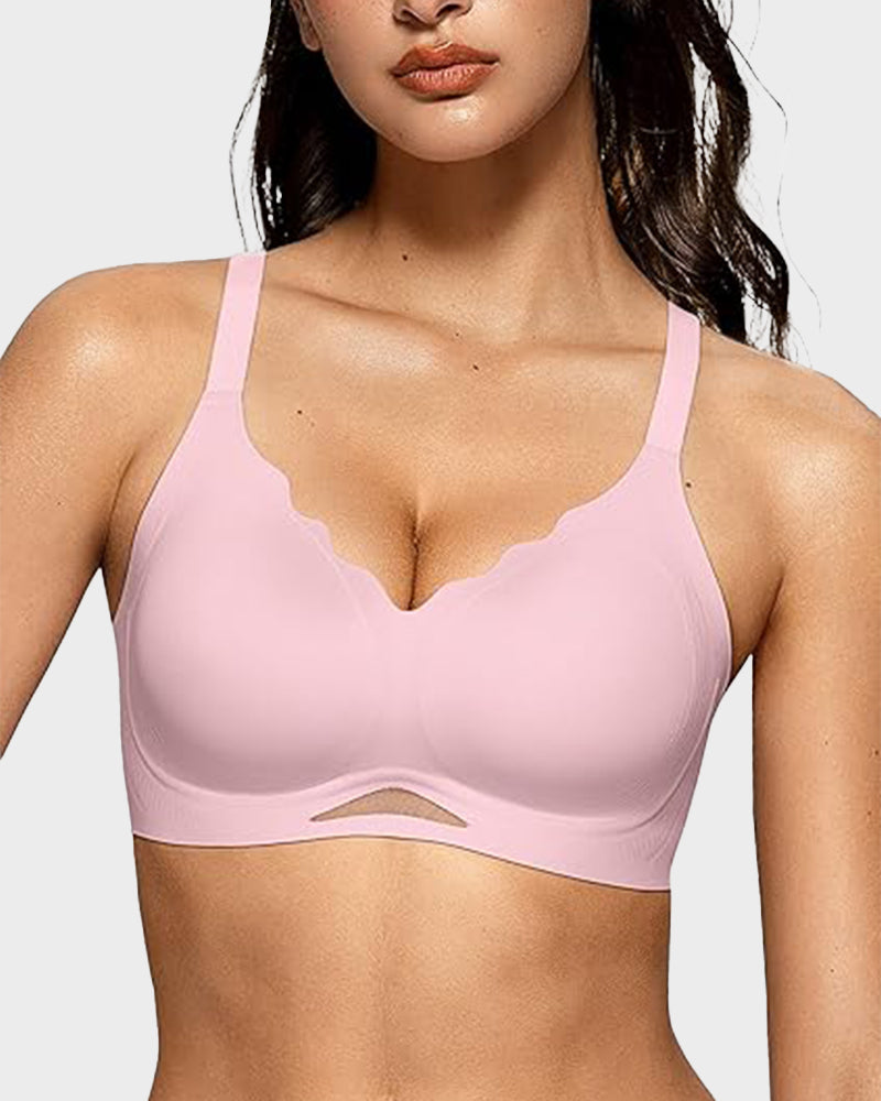 Seamless Wireless Mesh Comfort Bra - FirmaBreeze