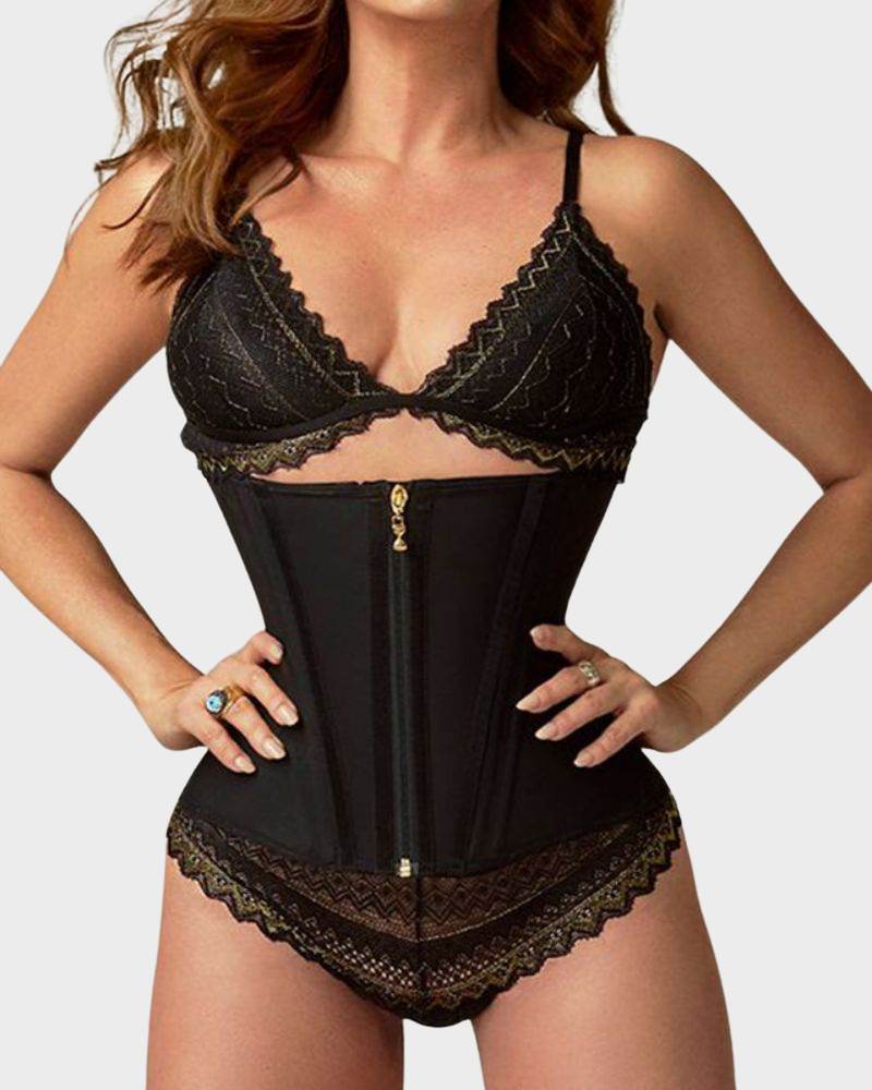 Adjustable Waist Trainer with Hooks - FirmaControl