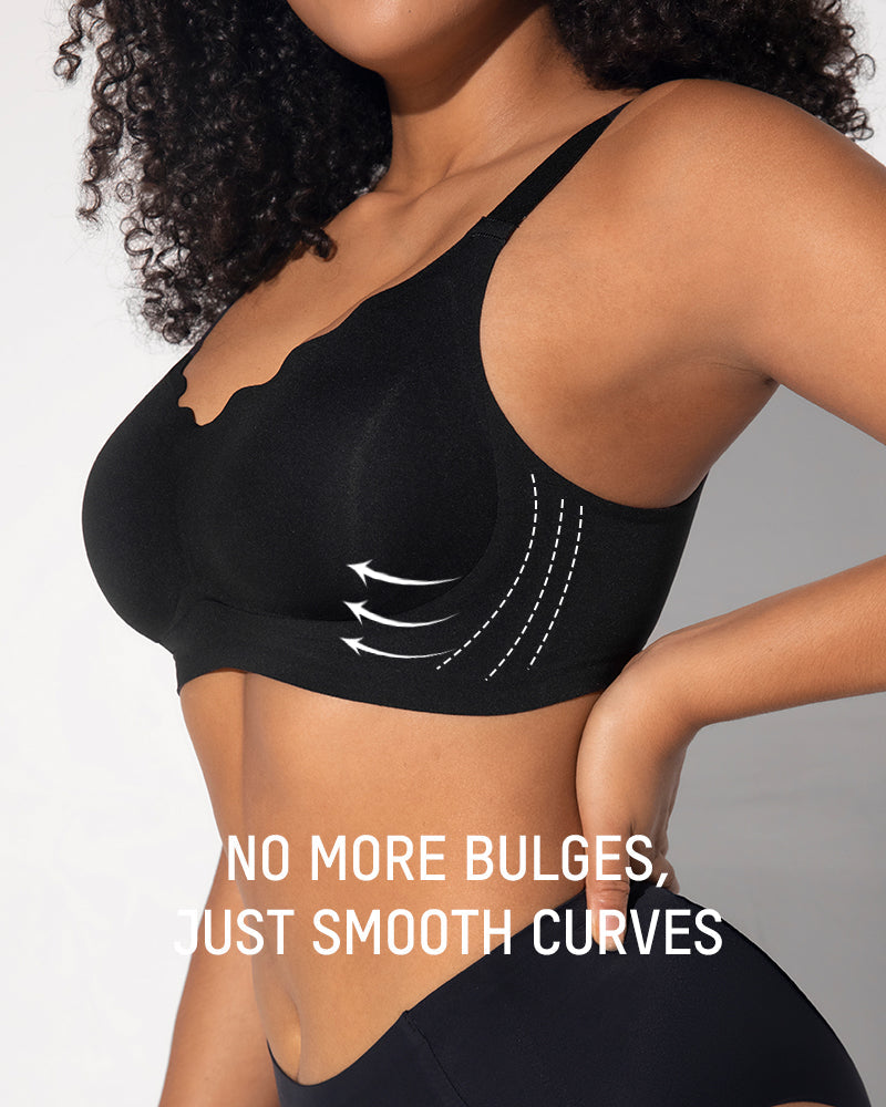 Seamless Wireless Smoothing Push-Up Bra - FirmaSmooth