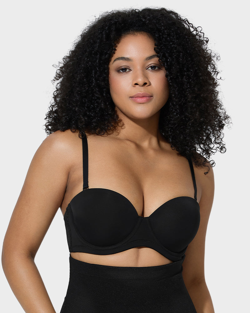 Moulded Cup Underwire Bra with Removable Straps - FirmaFlex