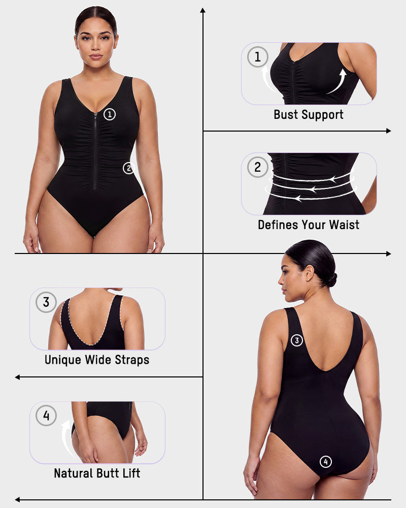 Tummy Control Shapewear Swimsuit - FirmaSculpt