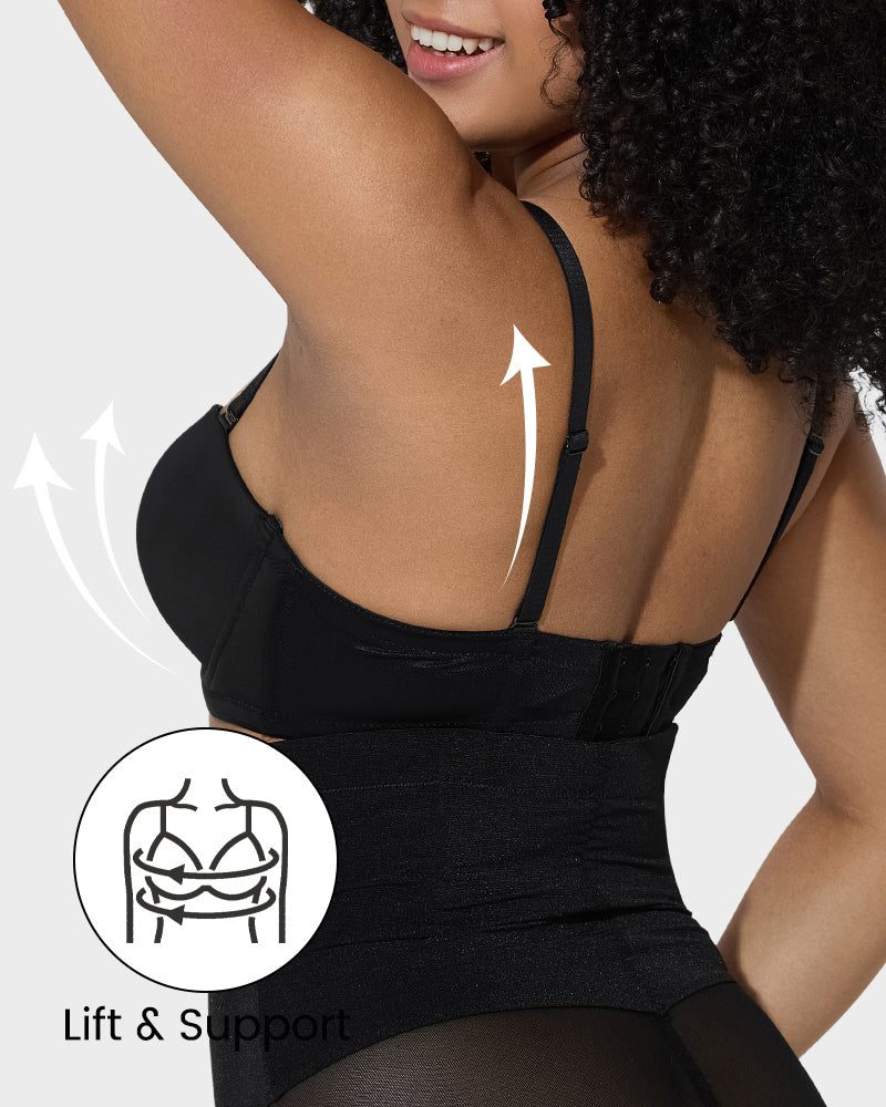 Moulded Cup Underwire Bra with Removable Straps - FirmaFlex