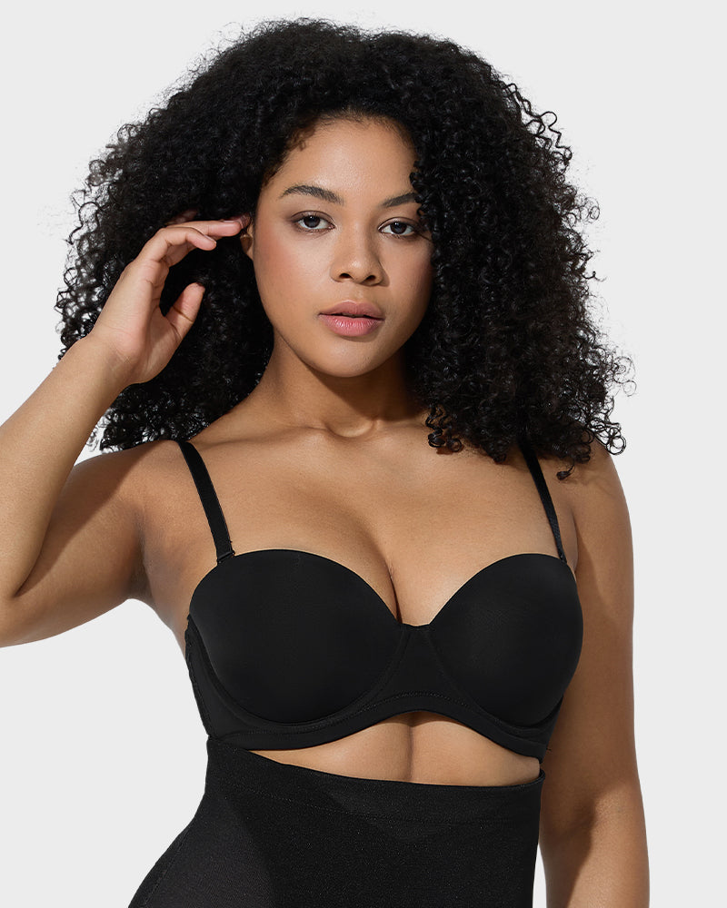 Moulded Cup Underwire Bra with Removable Straps - FirmaFlex