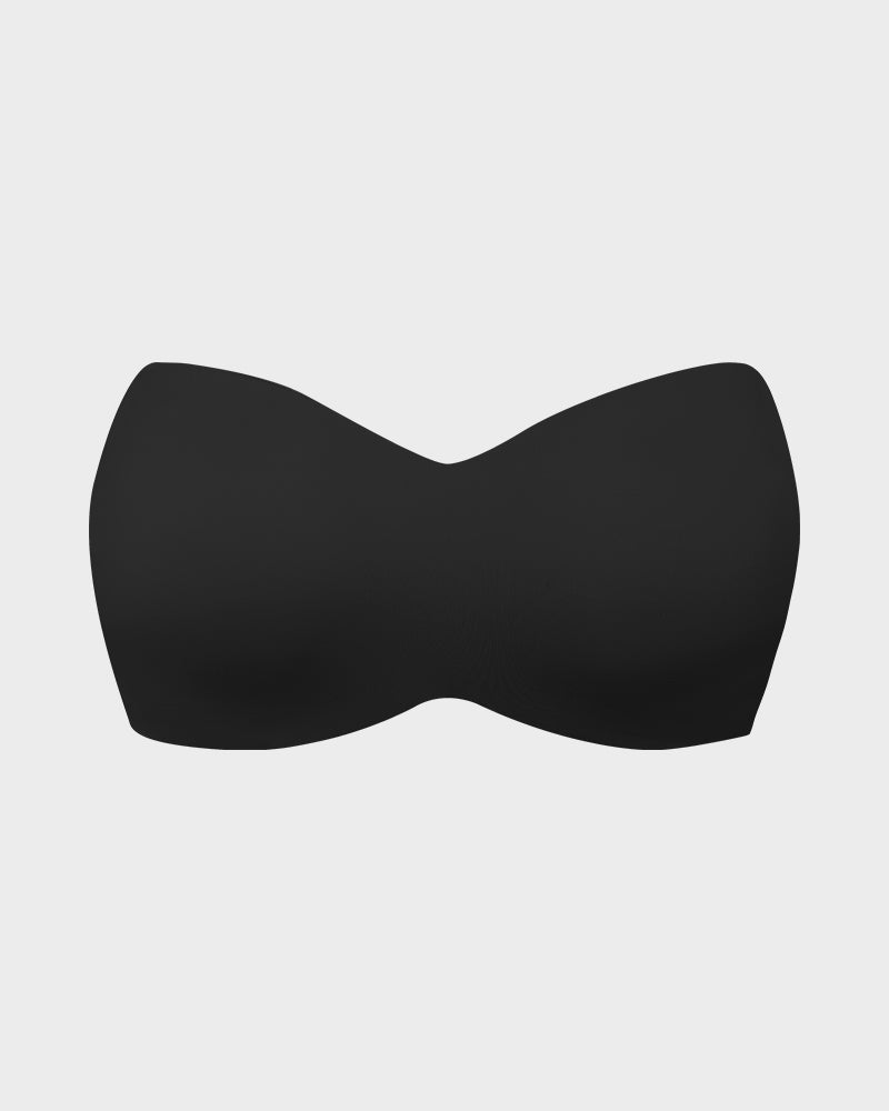 Full Support Non-Slip Convertible Bandeau Bra - FirmHold