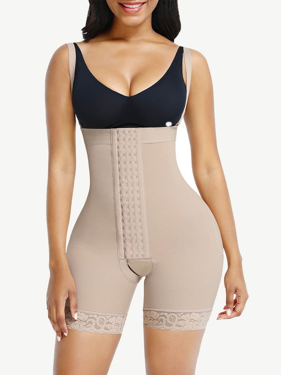 Shape My Day Full Body Butt Lifter and Tummy Control Shapewear with Adjustable Buckles - FirmaSculpt