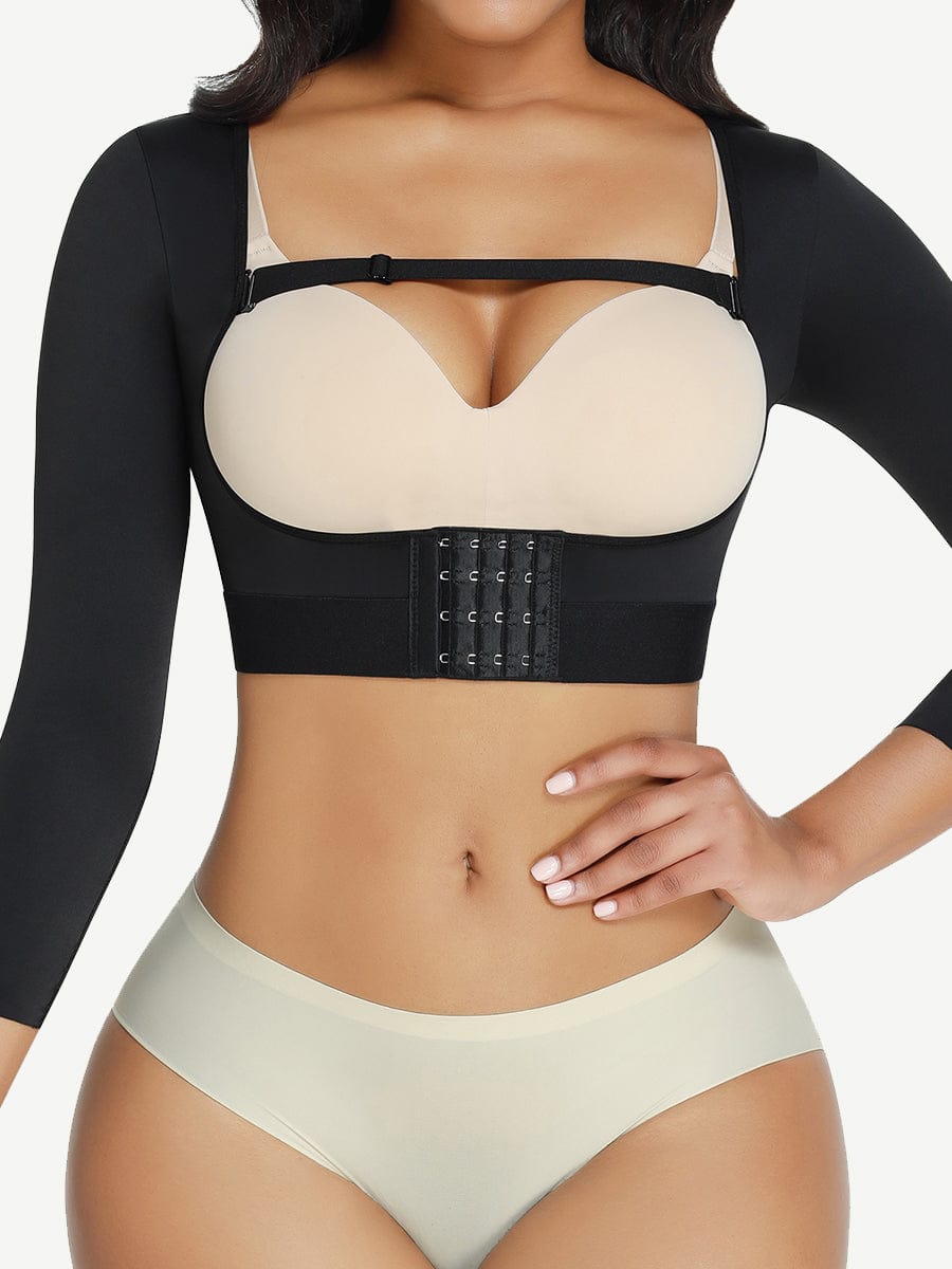 Natural Postsurgical Shaping Anti-Shake Chest Elastic Hook Adjustment Top - FirmaActive