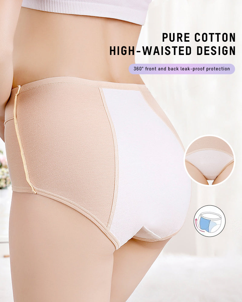 360° Leak-Proof High-Waist Period Underwear 6-Pack - FirmaControl