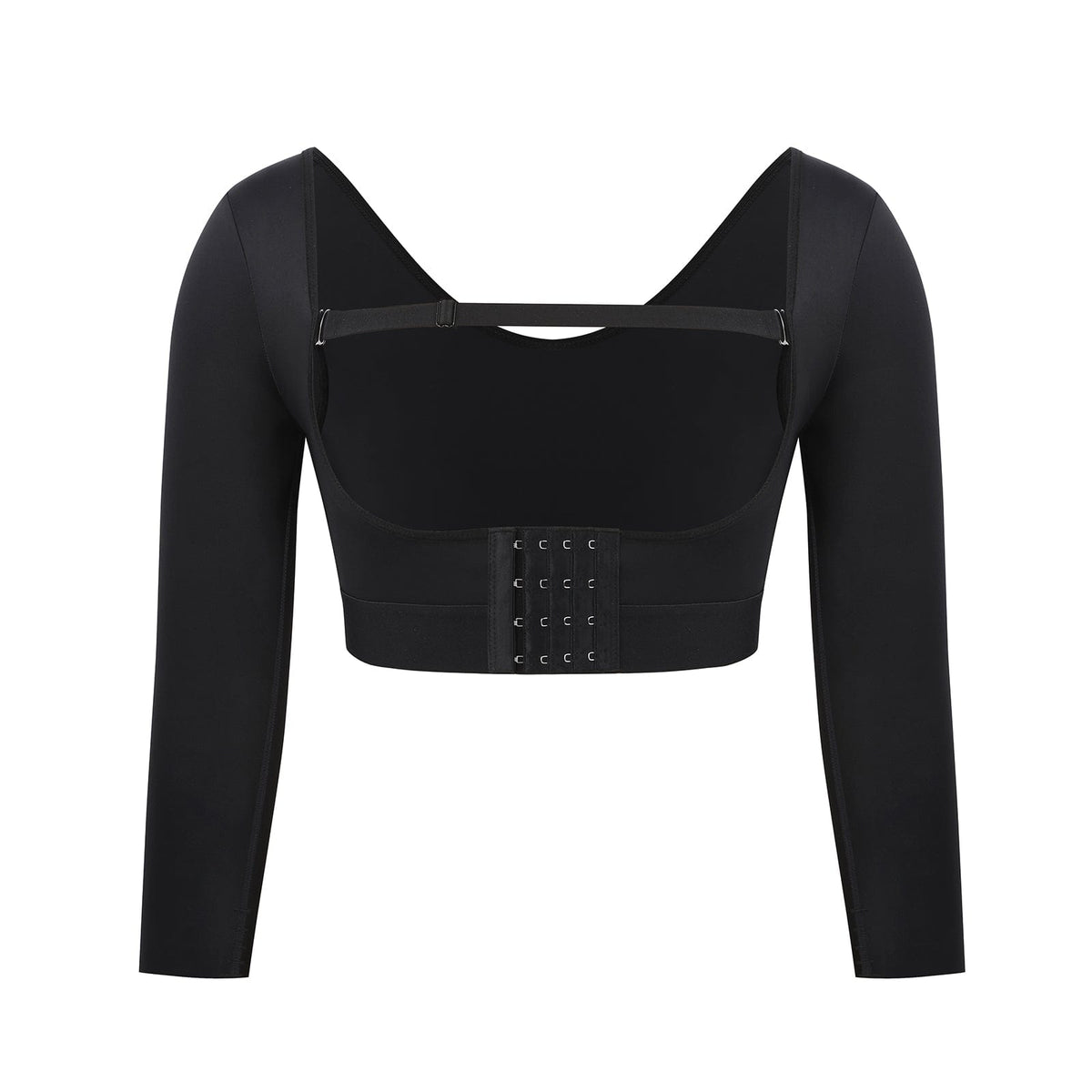 Natural Postsurgical Shaping Anti-Shake Chest Elastic Hook Adjustment Top - FirmaActive