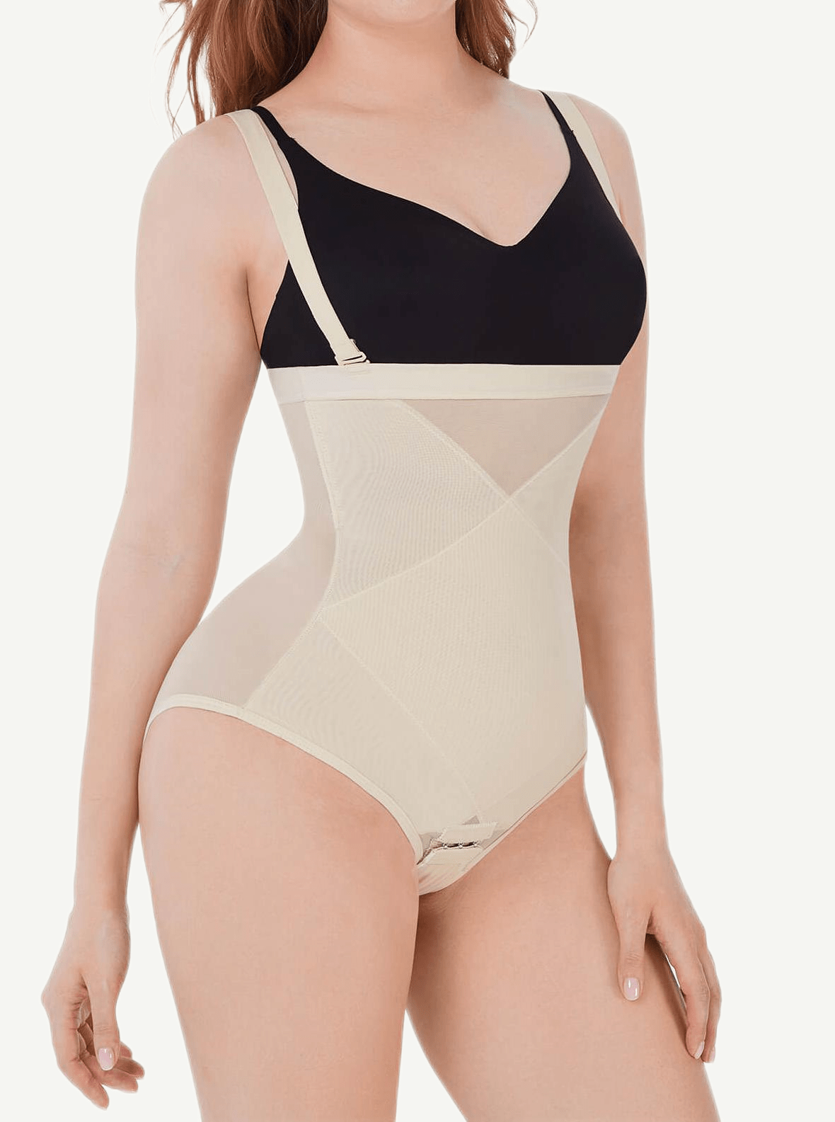 Tummy Control Panties with Abdominal Crossover Design - FirmaActive