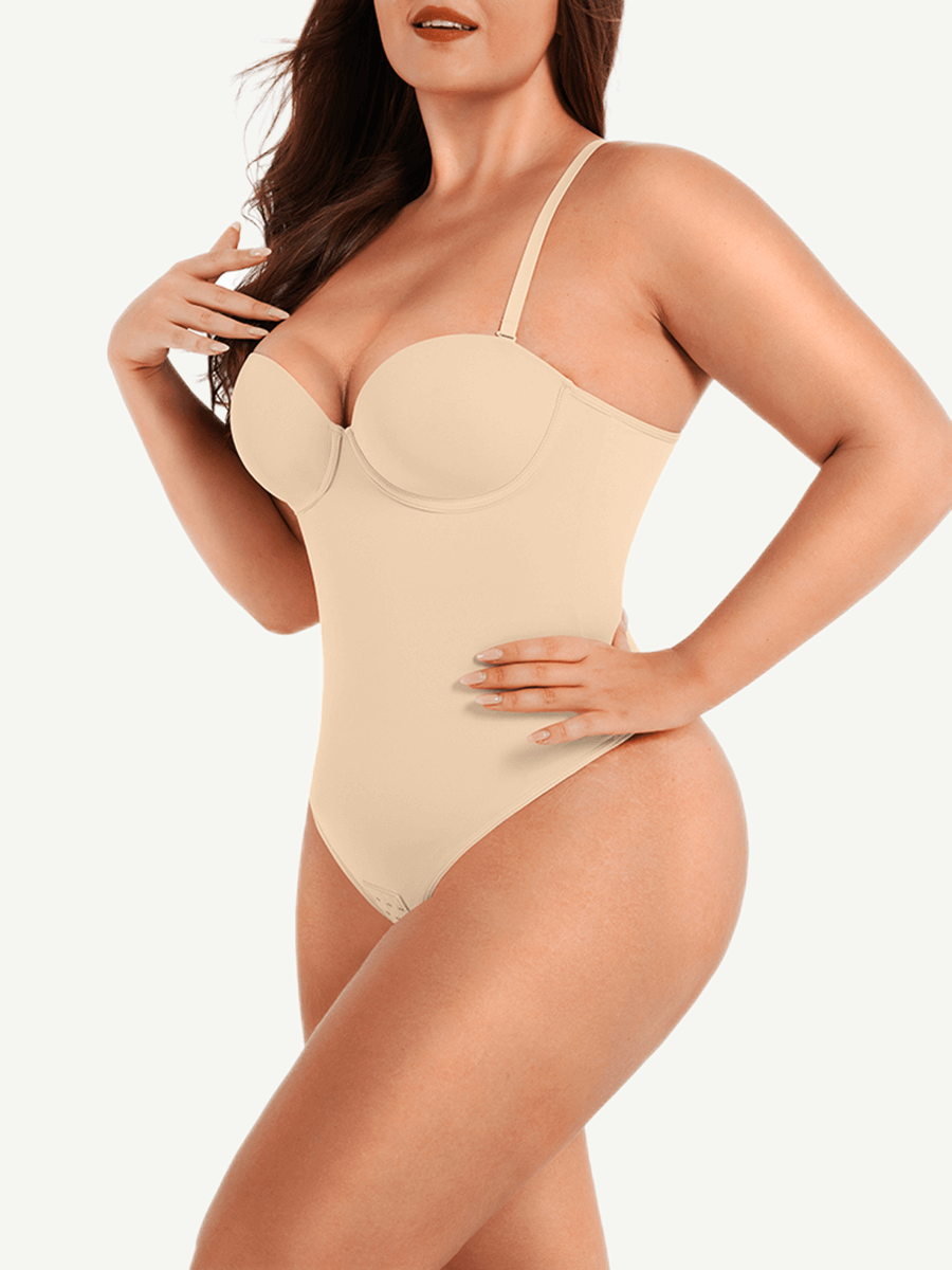 Breathable Underwire Tummy Control Shapewear Bodysuit - FirmaHold