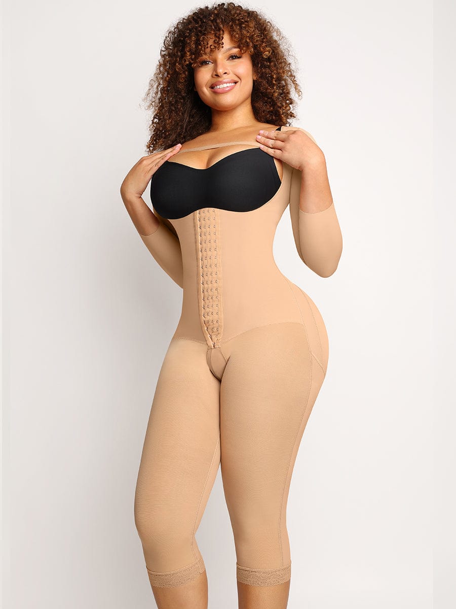 Free Cutting U-Shaped Postsurgical Breast Support & Butt Lifting Full Body Faja - FirmaActive