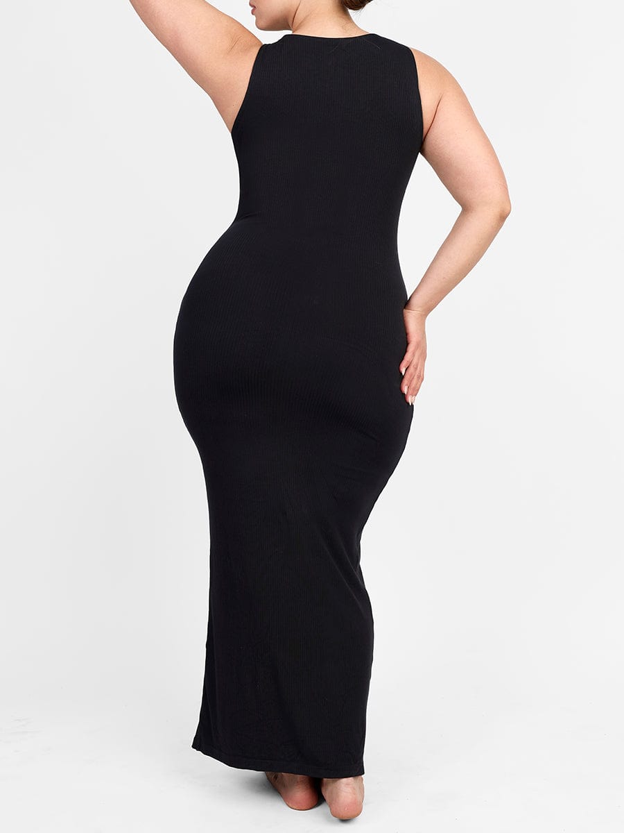 Light Support Shaping Dress with Built-in Bust and Waist Control - FirmaActive