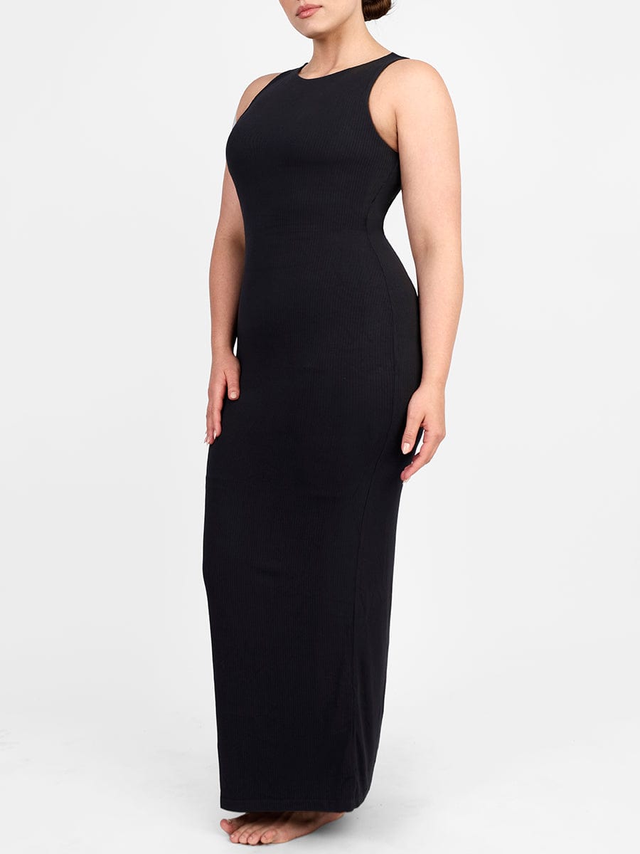 Light Support Shaping Dress with Built-in Bust and Waist Control - FirmaActive