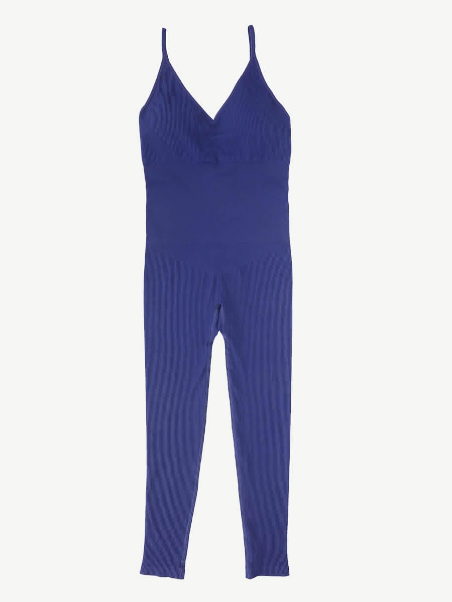 Two-Piece Seamless Tummy Control Jumpsuit Set - FirmaSculpt