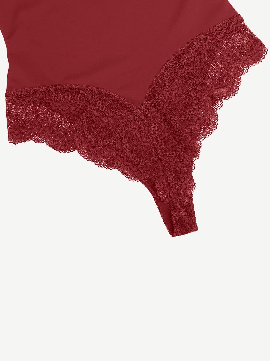 Sexy Ultra-versatile Lace Bodysuit with Tummy Control - FirmaLace
