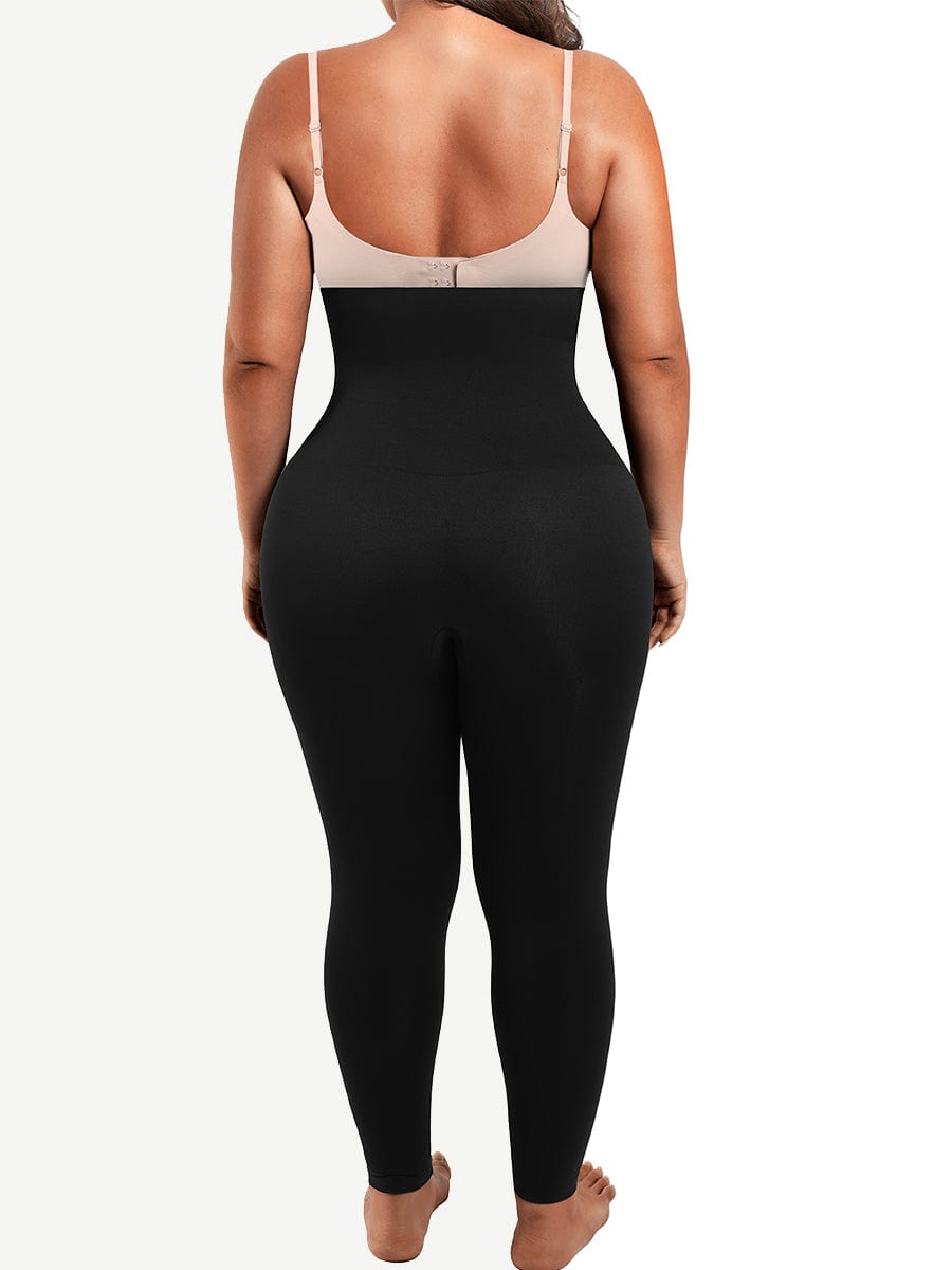 Eco-friendly Seamless Waist Trainer Leggings with Butt Lifting - FirmaActive