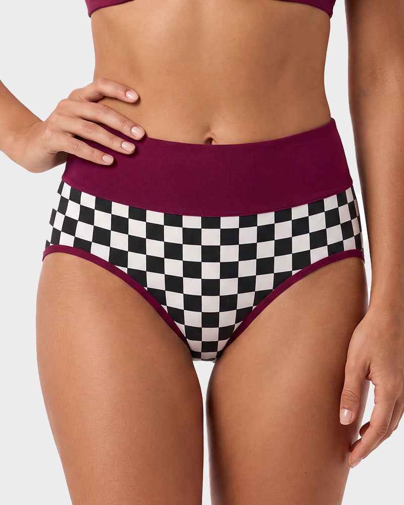 High-Waisted Cotton Briefs 5-Pack - FirmaSoft