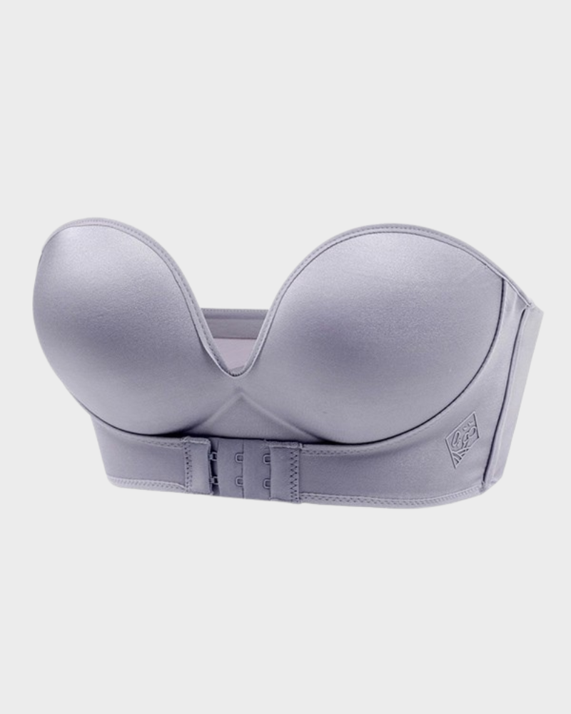 Invisible Strapless Super Push-Up Bra - FirmaHold