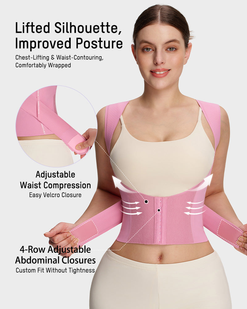 Adjustable Posture Corrector Shaping Vest - FirmaSculpt
