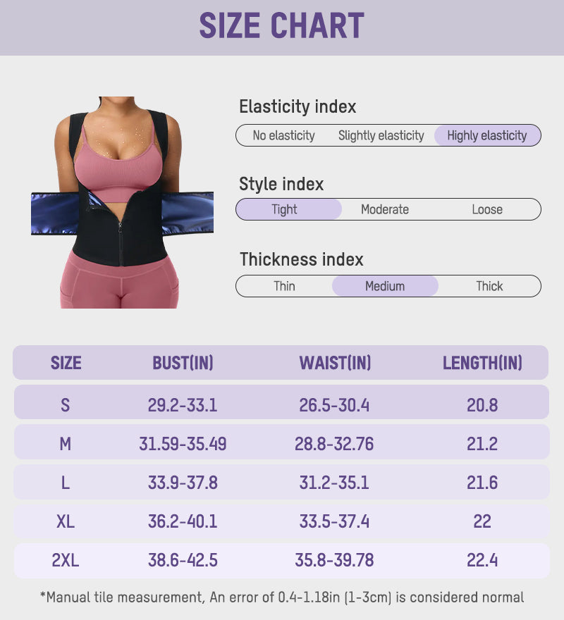 Adjustable Sauna Sweat Waist Trainer Tank Top - FirmaActive