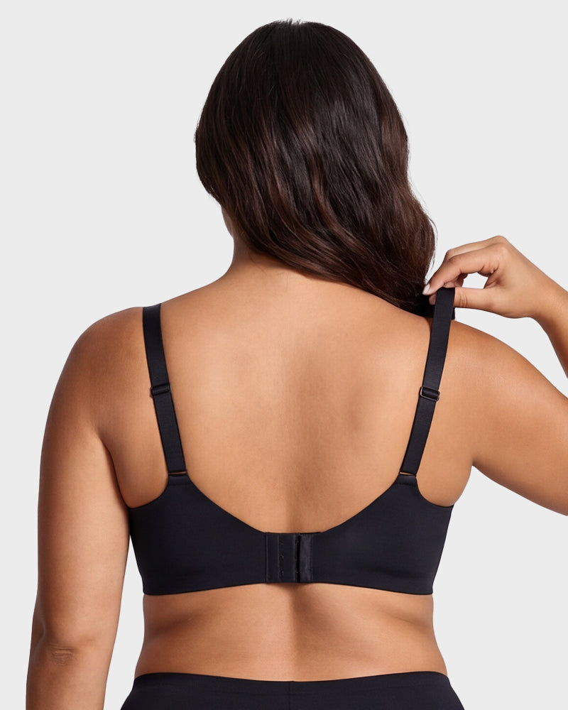 Teardrop Cutout Wireless Support Bra - FirmaLift
