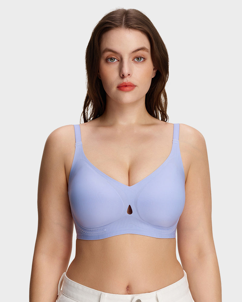 Teardrop Cutout Wireless Support Bra - FirmaLift