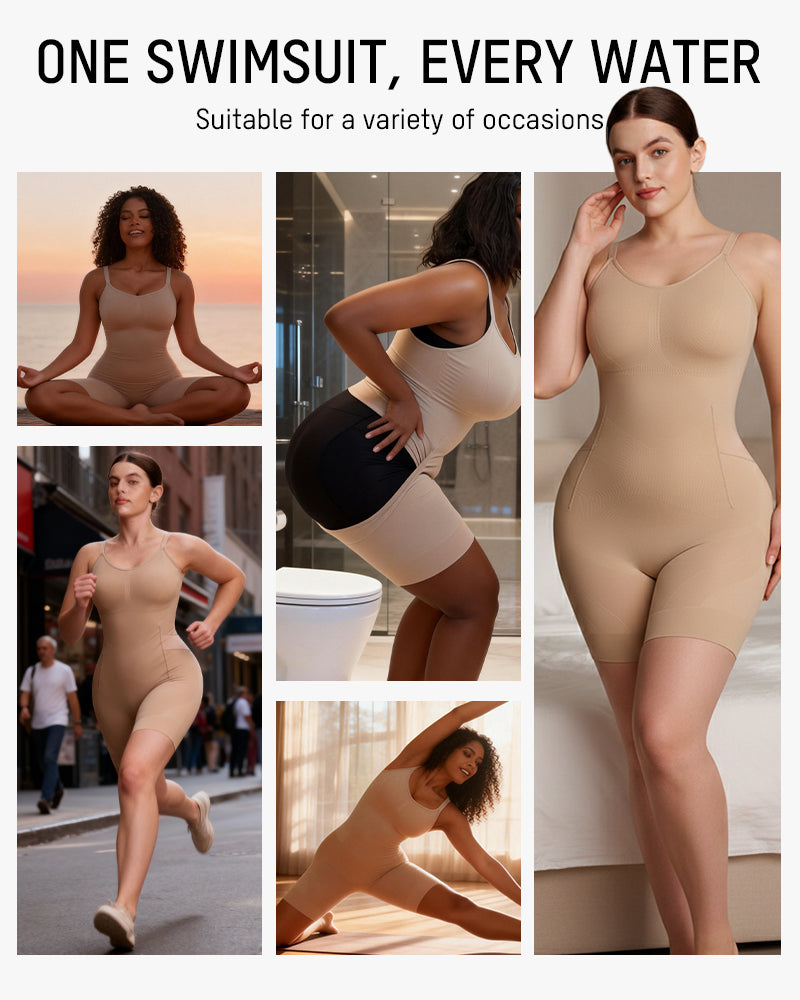 EasySlide Seamless Sculpting Bodysuit - FirmaSculpt