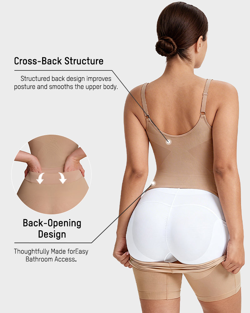 EasySlide Seamless Sculpting Bodysuit - FirmaSculpt