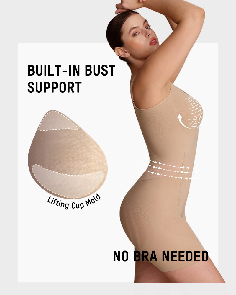 EasySlide Seamless Sculpting Bodysuit - FirmaSculpt