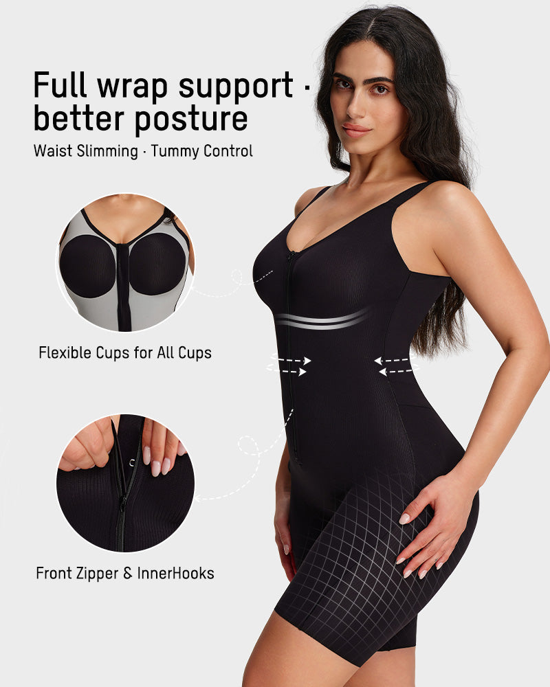 AirWeave EasySlide Sculpting Bodysuit - FirmaSculpt
