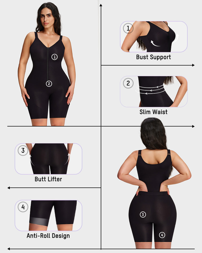 AirWeave EasySlide Sculpting Bodysuit - FirmaSculpt