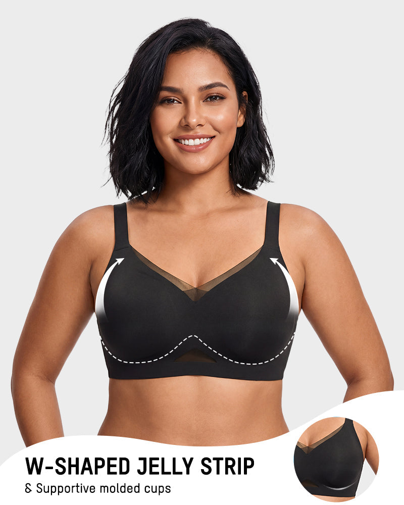 All-Day Wireless Mesh Comfort Bra - FirmaBreeze