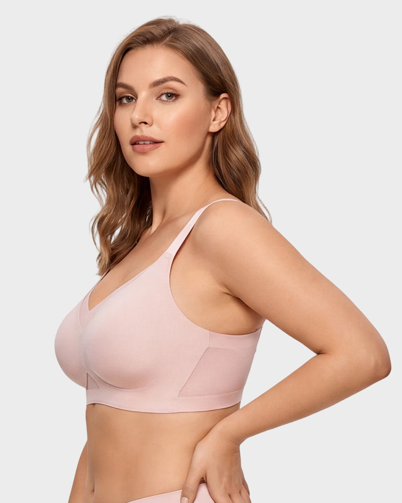 All-Day Wireless Mesh Comfort Bra - FirmaBreeze