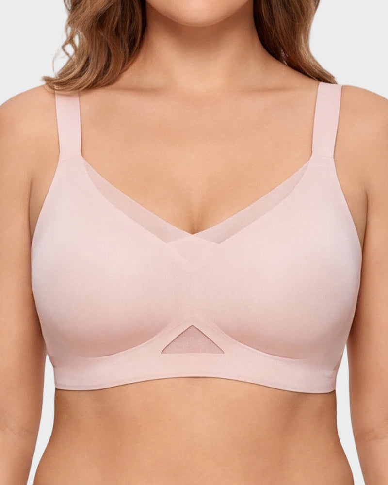 All-Day Wireless Mesh Comfort Bra - FirmaBreeze