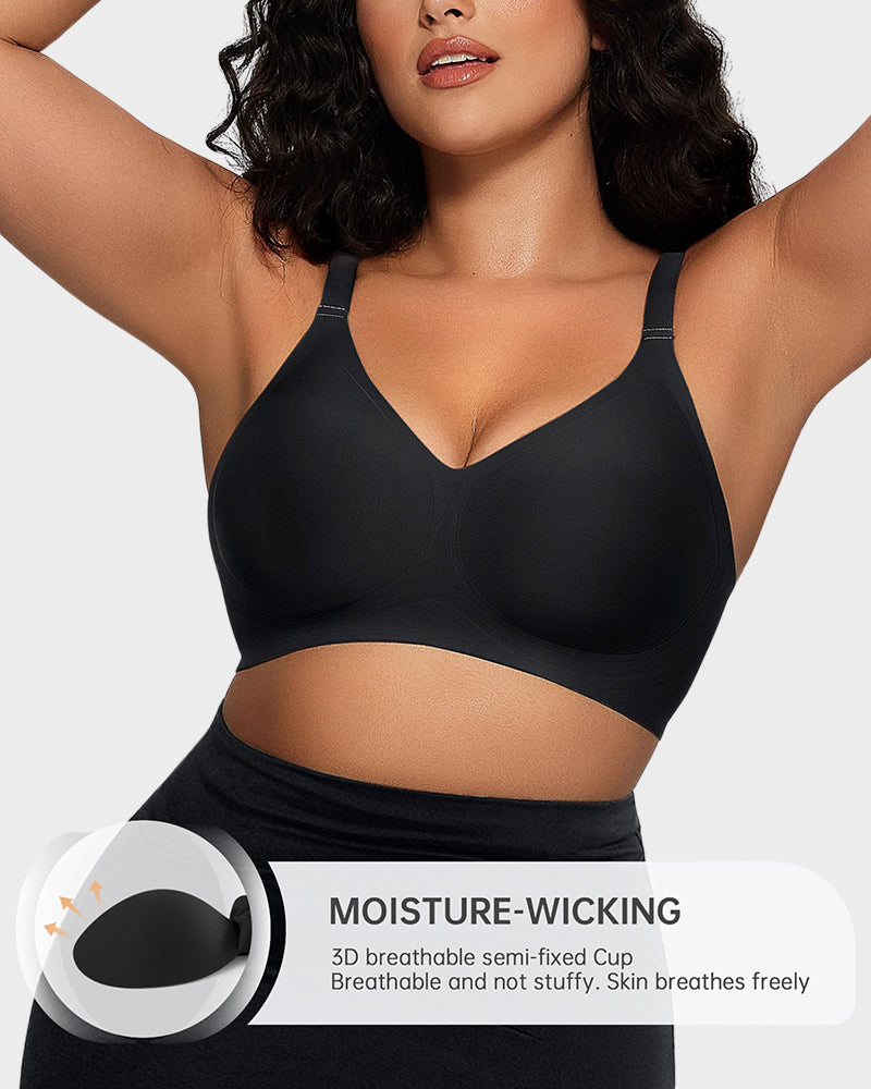 Seamless Wireless Jelly Support Bra - FirmaSoft
