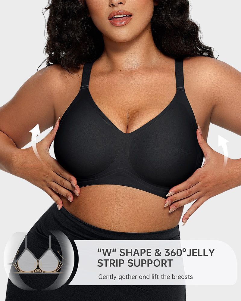 Seamless Wireless Jelly Support Bra - FirmaSoft
