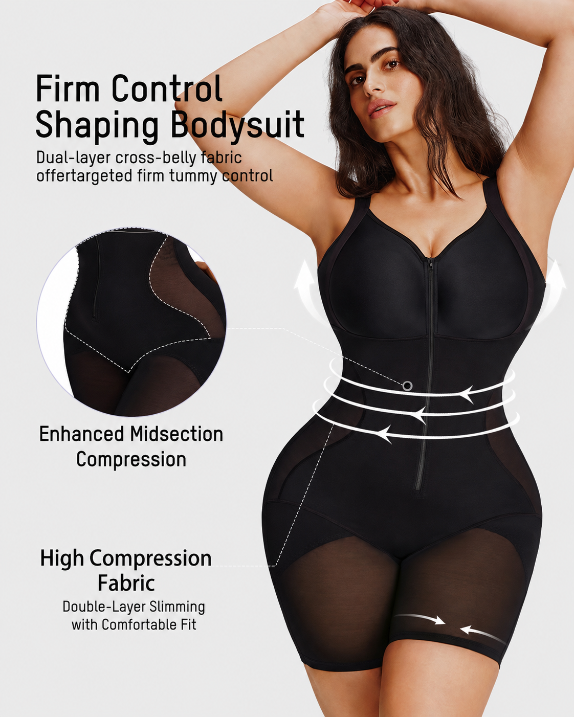 4-in-1 Hourglass Sculpting Bodysuit - FirmaSculpt