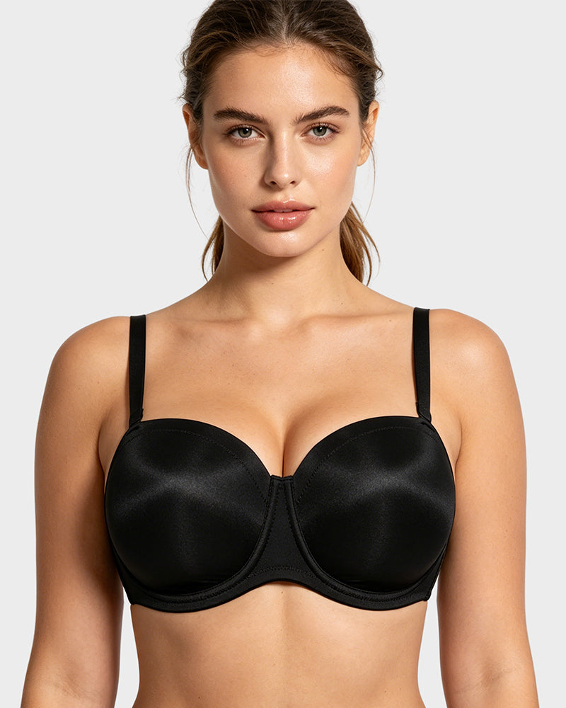 Unlined Push-Up Bra with Removable Straps - FirmaFlex