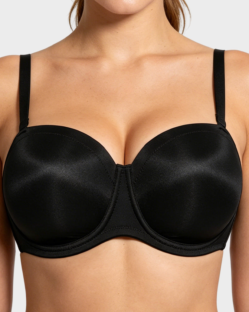 Unlined Push-Up Bra with Removable Straps - FirmaFlex