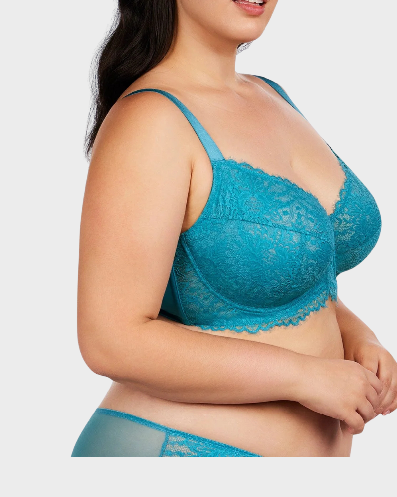 Ultra-Light Lace Underwire Push-Up Bra - FirmaLace