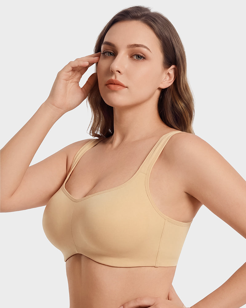 Cooling Square-Neck Underwire Bra - FirmaBreeze