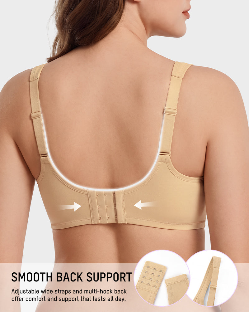 Cooling Square-Neck Underwire Bra - FirmaBreeze