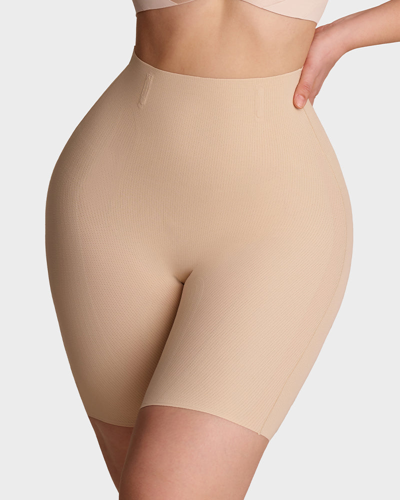 Cooling High-Waist Shaping Shorts - FirmaControl