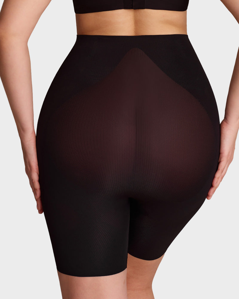 Cooling High-Waist Shaping Shorts - FirmaControl