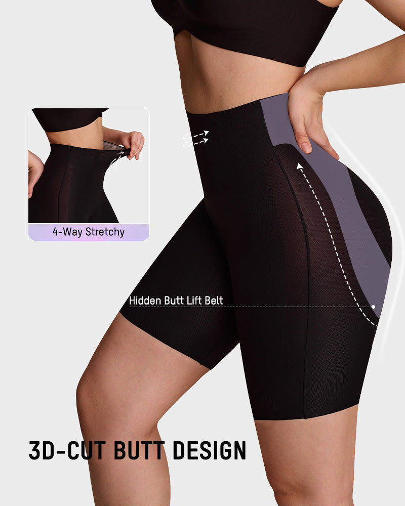 Cooling High-Waist Shaping Shorts - FirmaControl