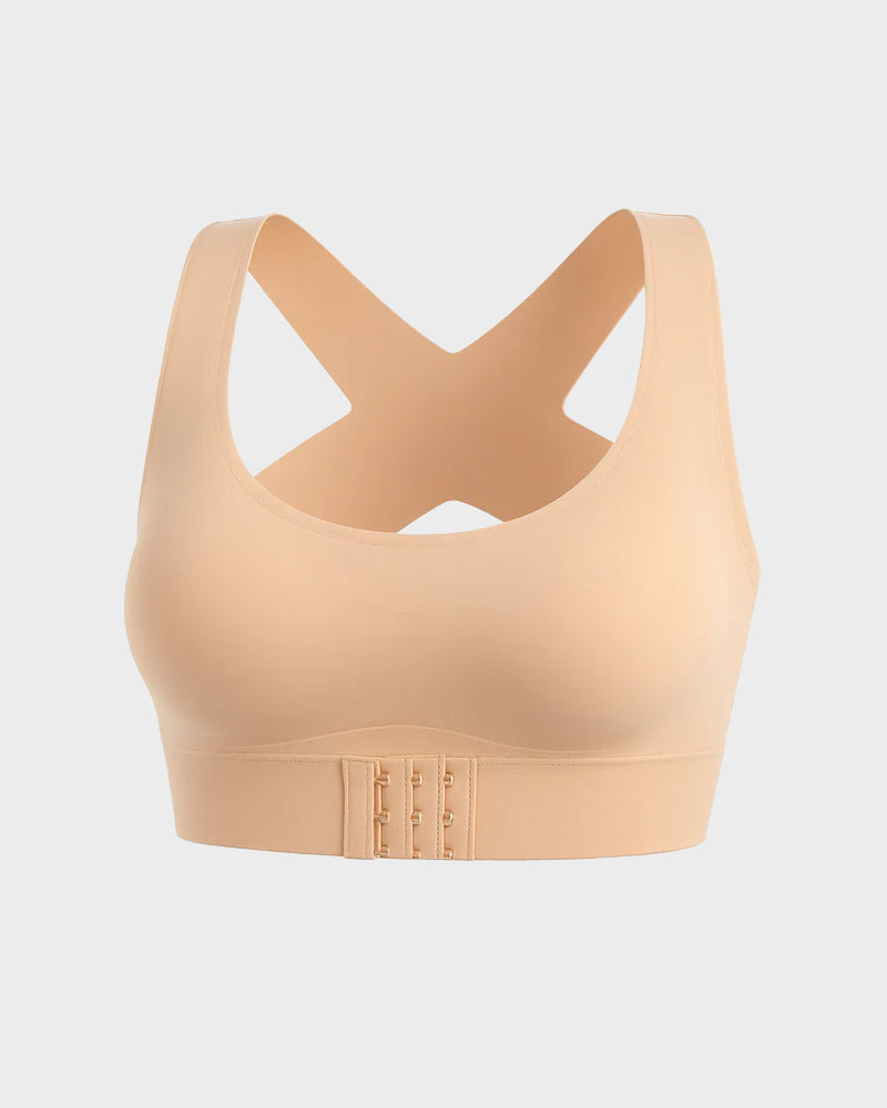 FIRMARA™ - Cross Back Front Closure Wireless Posture Support Bra