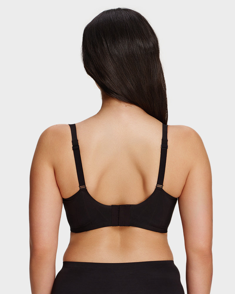 Supportive Wireless Deep-V Lift Bra - FirmaLift
