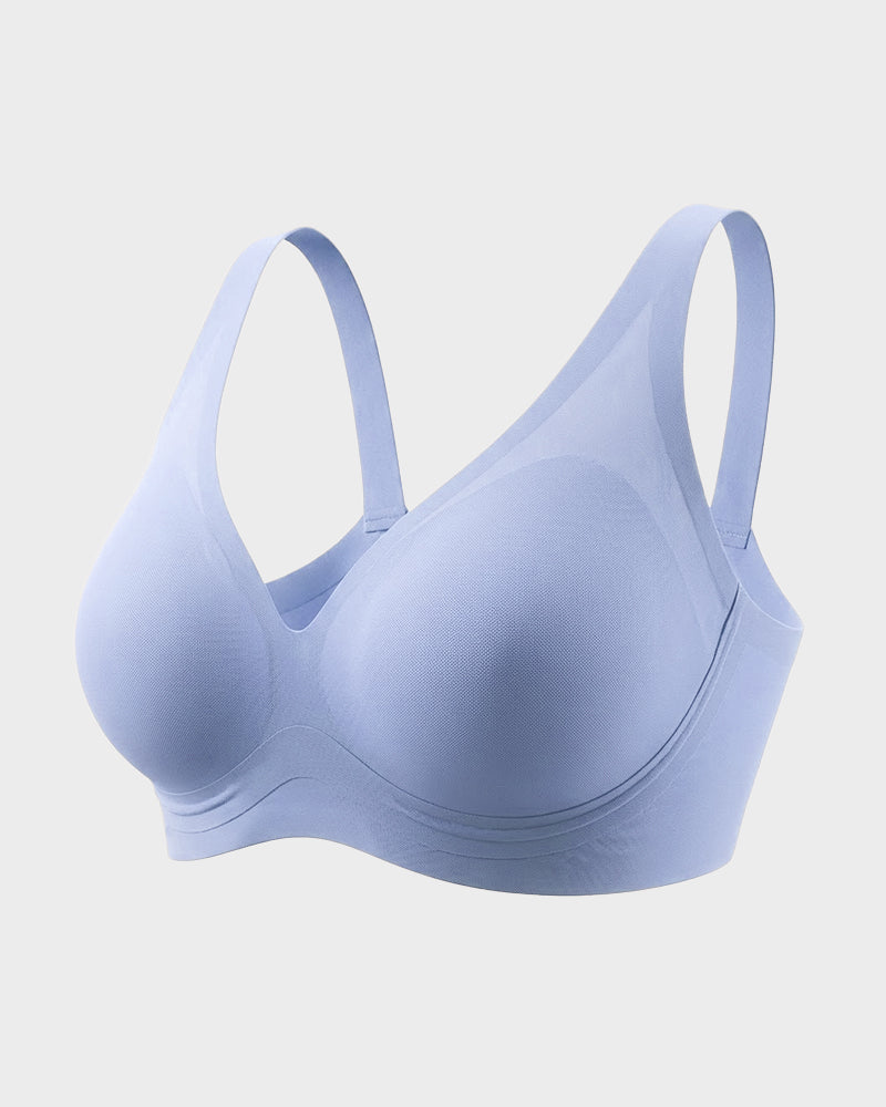 Supportive Wireless Deep-V Lift Bra - FirmaLift