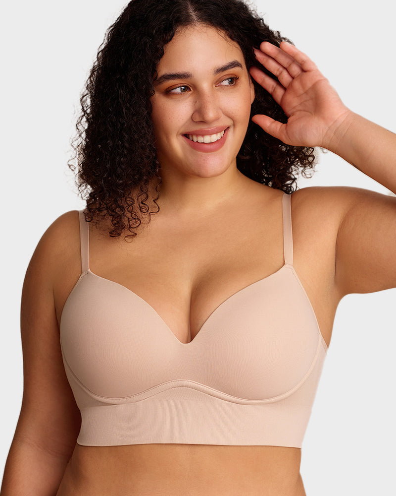 Deep-V Wireless Lift Bralette - FirmaLift