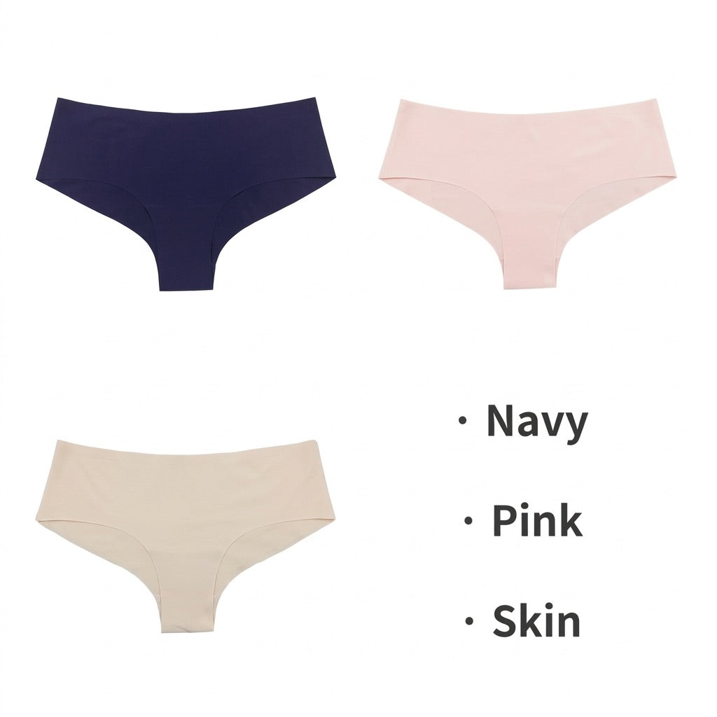 SatinMotion™ 3PCS Seamless Comfort Panty Set